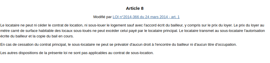 Assurance habitation pour le locataire